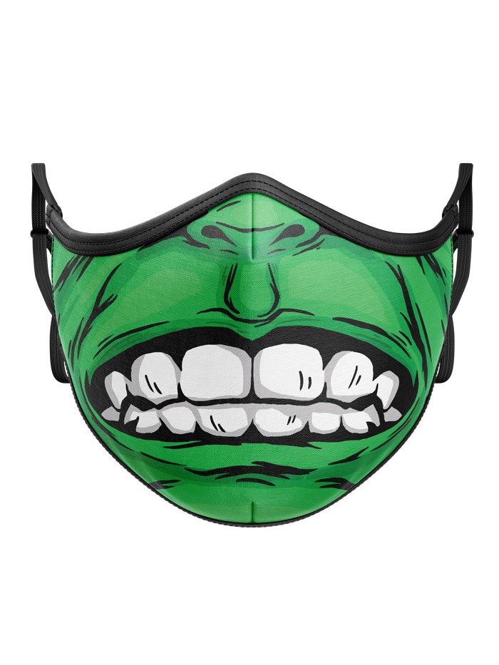 

Redwolf - The Big Green - Premium Mask, Green fabric & black tipping