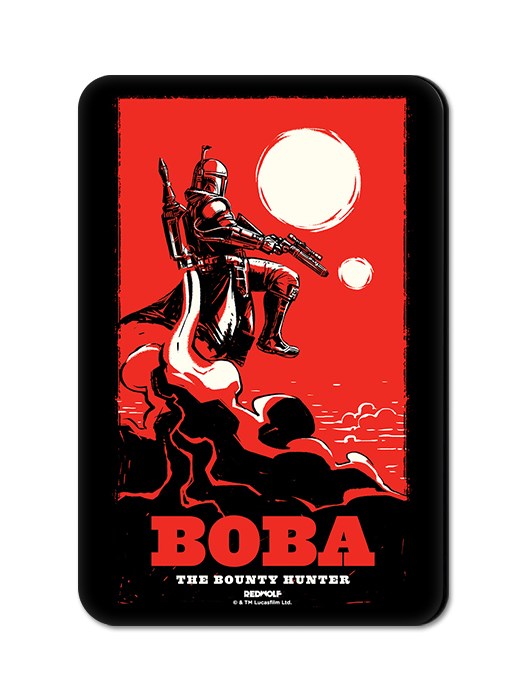 

Redwolf - Boba The Bounty Hunter - Star Wars Official Fridge Magnet