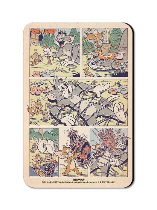 

Redwolf - Cola Attack - Tom & Jerry Official Fridge Magnet