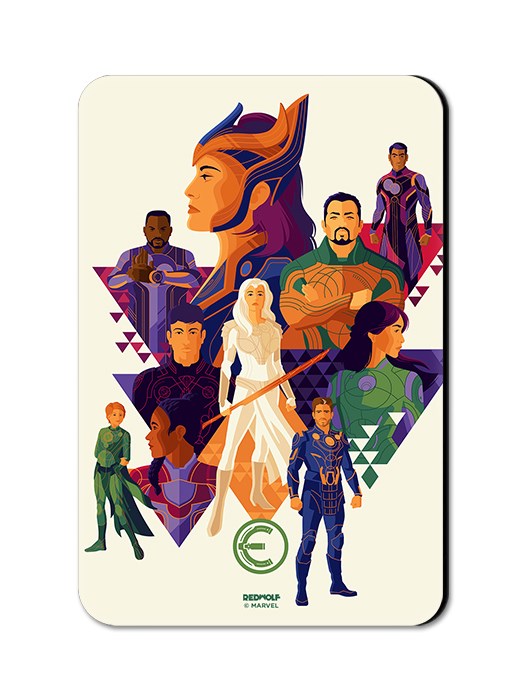 

Redwolf - Eternals: Polygon Art - Marvel Official Fridge Magnet