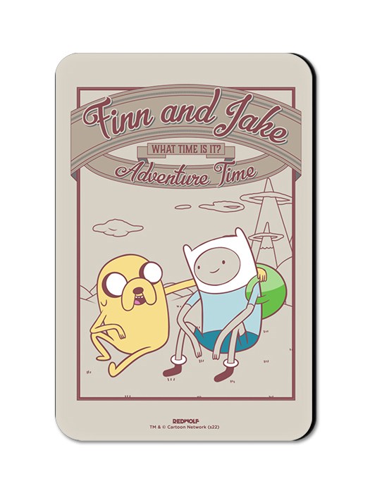 

Redwolf - Finn And Jake - Adventure Time Official Fridge Magnet