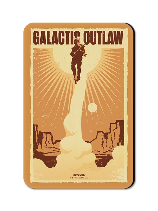 

Redwolf - Galactic Outlaw - Star Wars Official Fridge Magnet