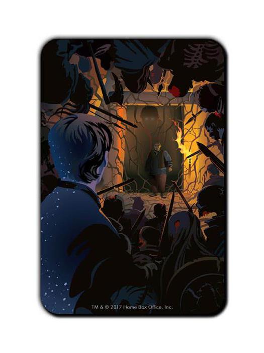 

Redwolf - Hold the Door: Beautiful Death - Game Of Thrones Official Fridge Magnet