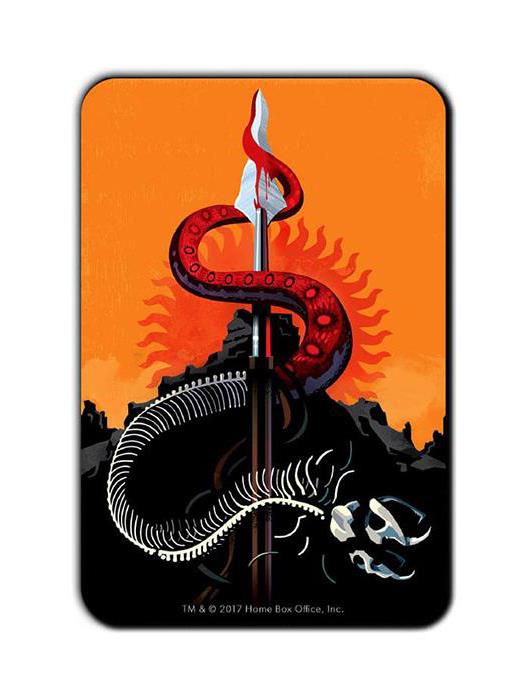 

Redwolf - The Red Viper And The Mountain: Beautiful Death - Game Of Thrones Official Fridge Magnet