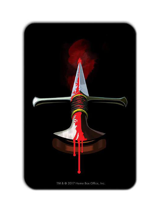 

Redwolf - Stick Them With The Pointy End: Beautiful Death - Game Of Thrones Official Fridge Magnet