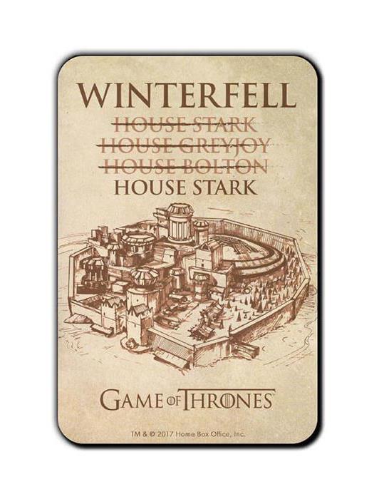 

Redwolf - House Of Winterfell - Game Of Thrones Official Fridge Magnet