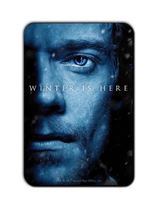 

Redwolf - Theon Greyjoy: Winter Is Here - Game Of Thrones Official Fridge Magnet