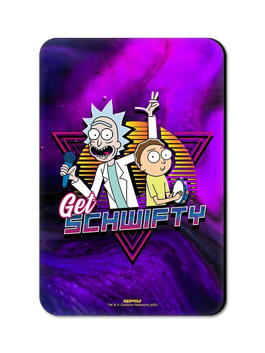 

Redwolf - Get Shwifty - Rick And Morty Official Fridge Magnet