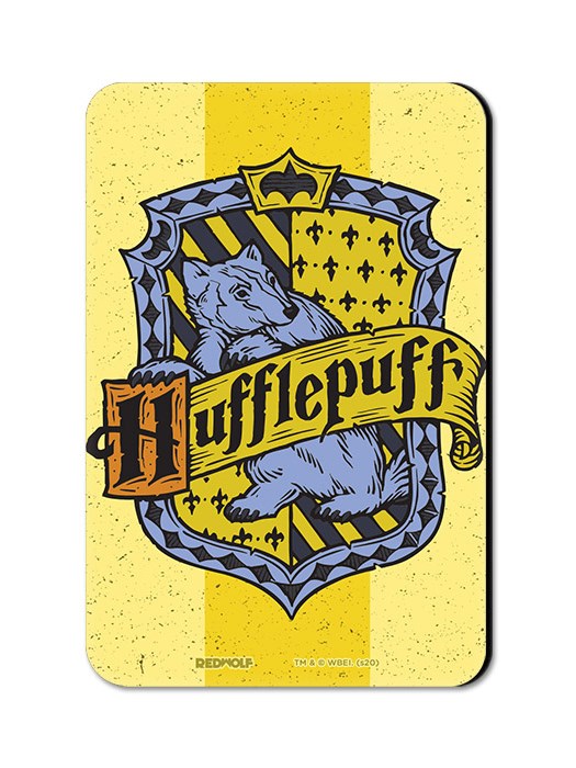 

Redwolf - Hufflepuff Crest - Harry Potter Official Fridge Magnet