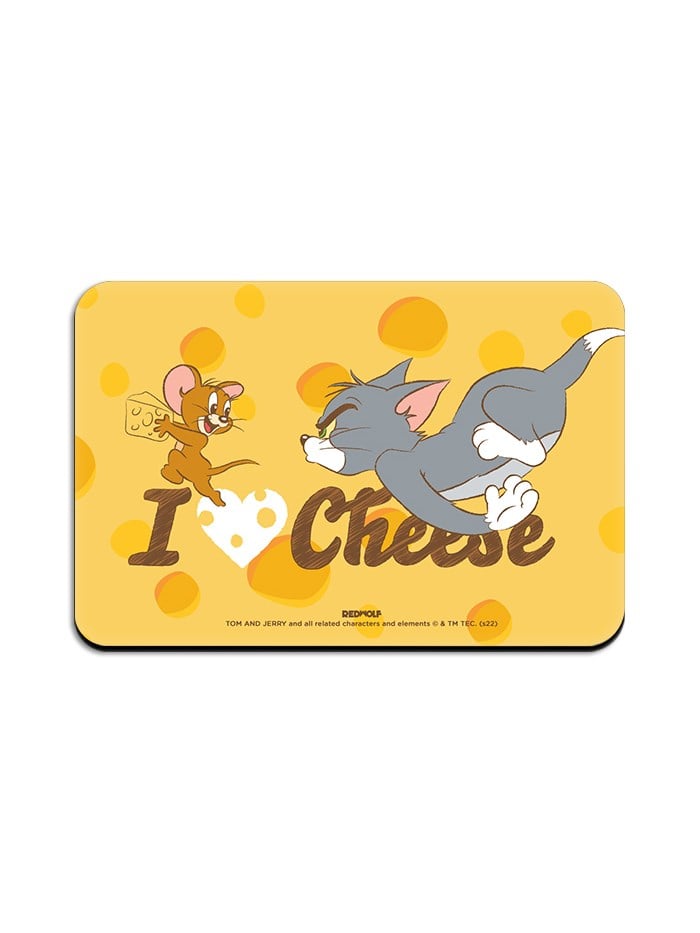 

Redwolf - I Love Cheese - Tom & Jerry Official Fridge Magnet