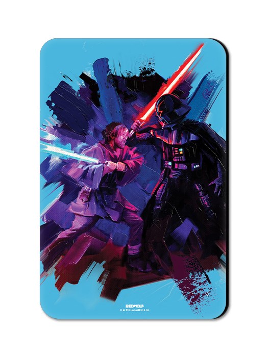 

Redwolf - Kenobi X Vader Duel - Star Wars Official Fridge Magnet