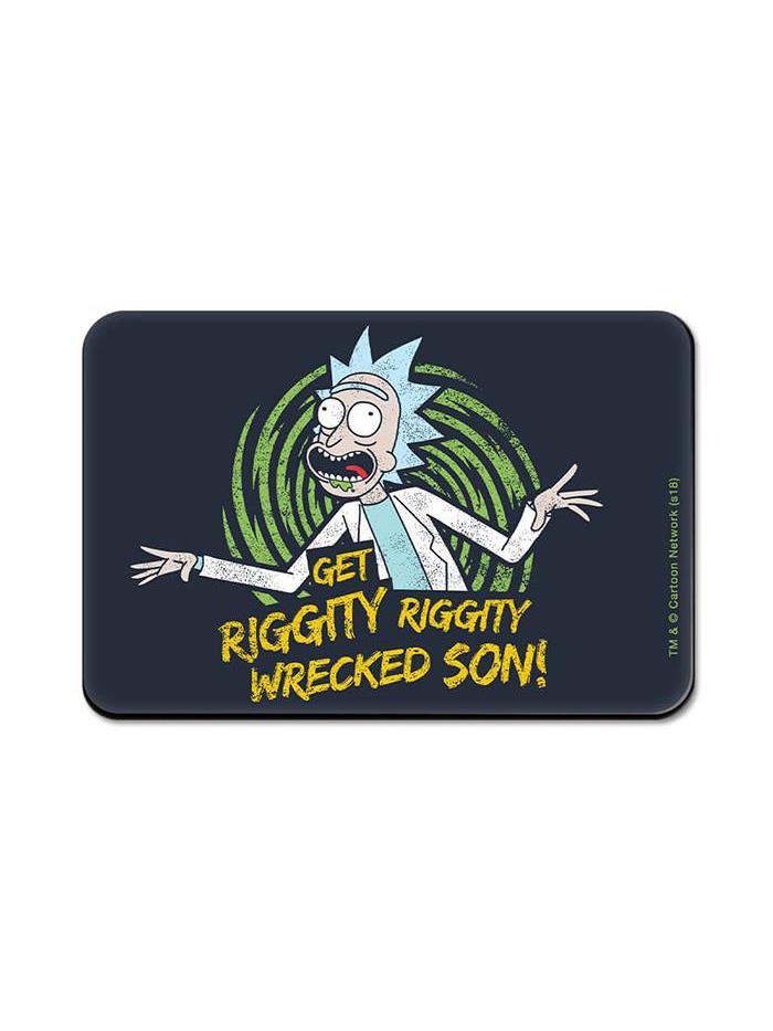 

Redwolf - Get Wrecked - Rick And Morty Official Fridge Magnet