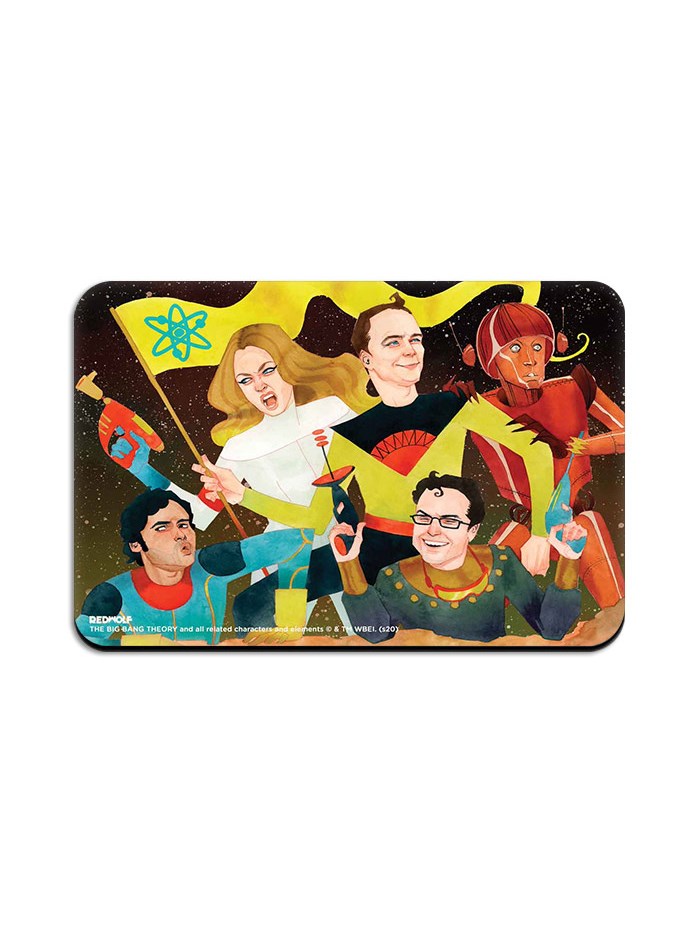 

Redwolf - Space Rangers - The Big Bang Theory Official Fridge Magnet