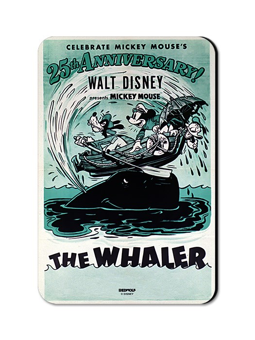 

Redwolf - The Whaler - Mickey Mouse Official Fridge Magnet