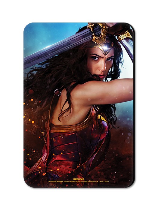 

Redwolf - Wonder Woman In Action - Wonder Woman Official Fridge Magnet