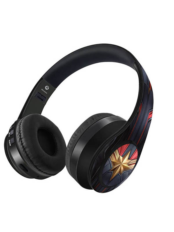 

Redwolf - Suit up Captain Marvel - Official Marvel Wireless Headphones