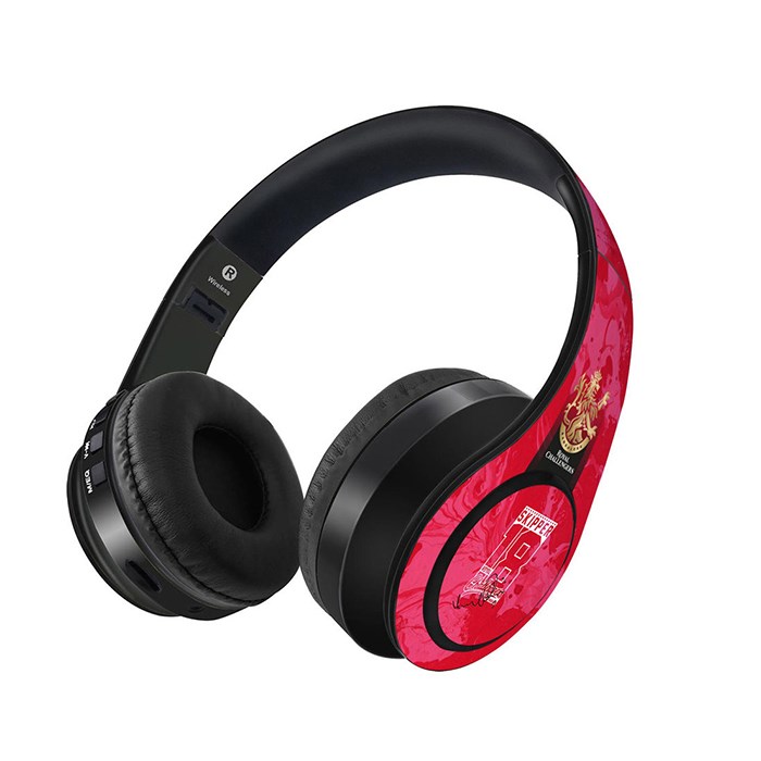 

Redwolf - Skipper 18 - Royal Challengers Bangalore Official Wireless Headphones