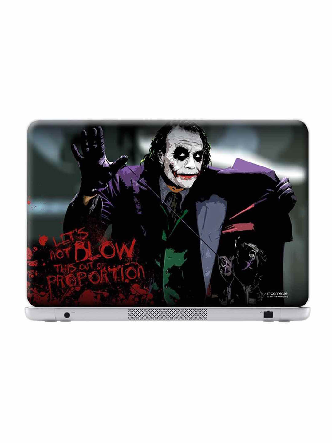 

Redwolf - Blow Out Of Proportion - DC Comics Official Laptop Skin-dell-vostro-v3460, Black