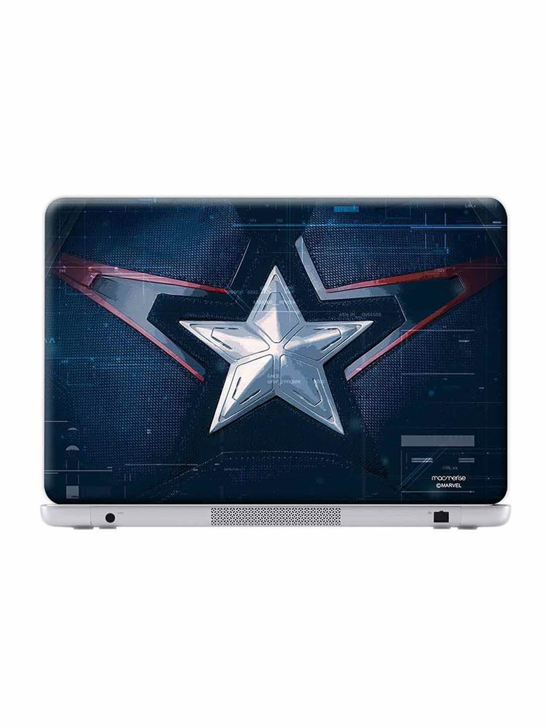 

Redwolf - Captain America: Armour - Marvel Official Laptop Skin-dell-xps-13z, Black