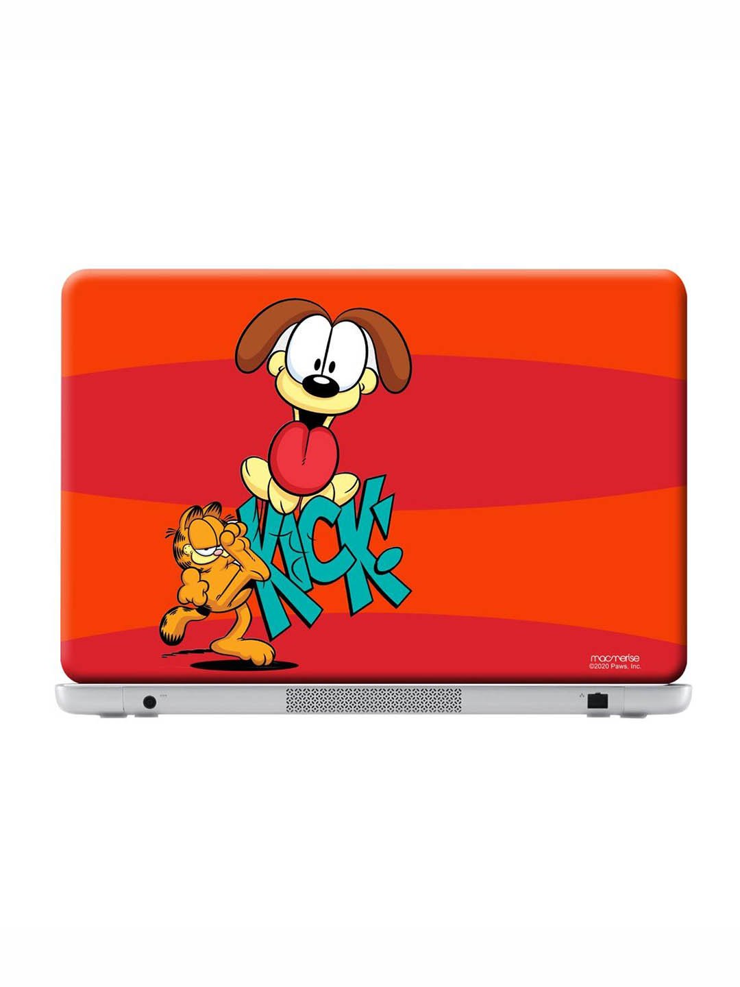 

Redwolf - Kick! - Garfield Official Laptop Skin-macbook-pro-retina-15", Black