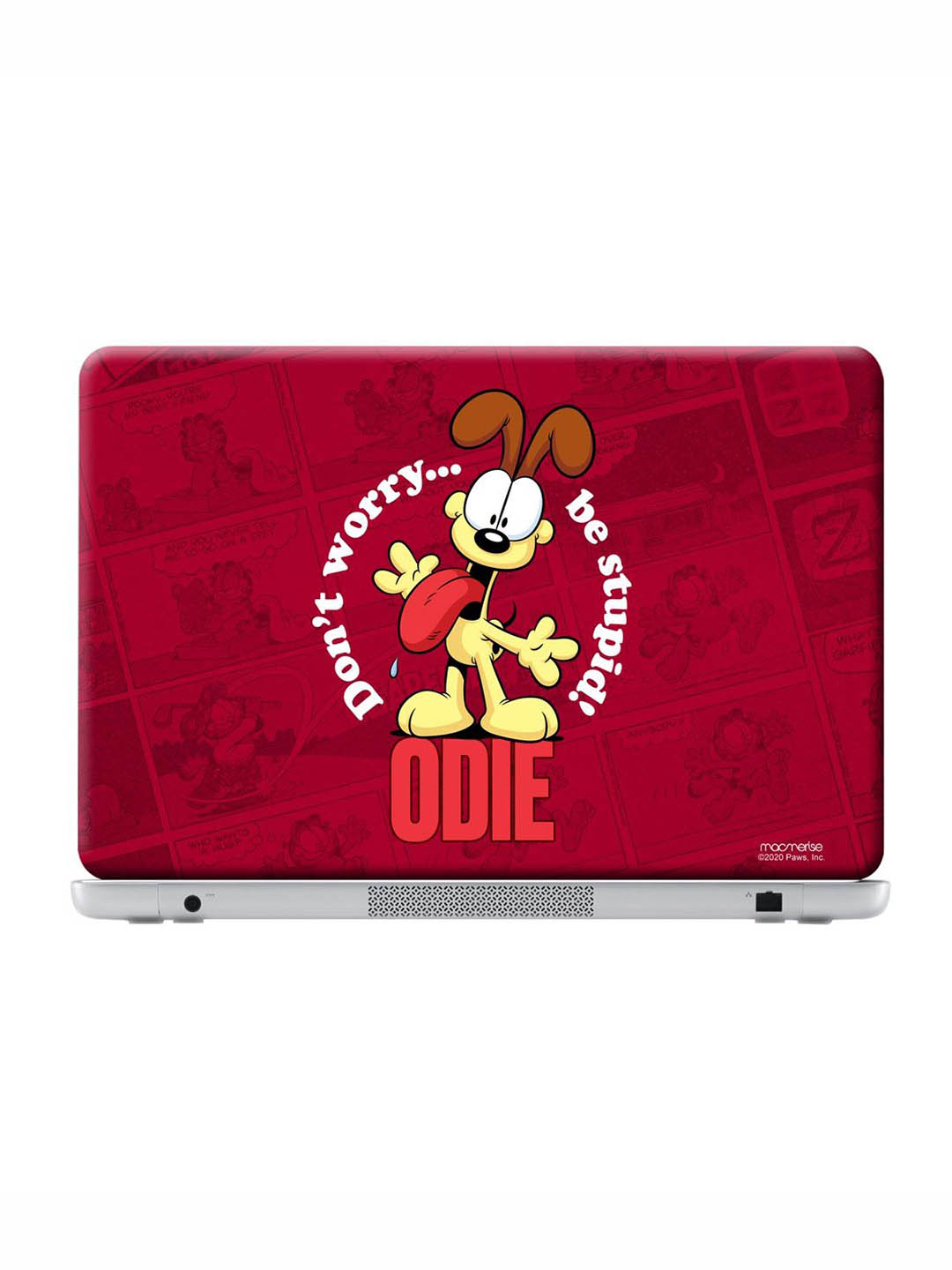 

Redwolf - Odie: Be Stupid - Garfield Official Laptop Skin-macbook-pro-retina-15", Black