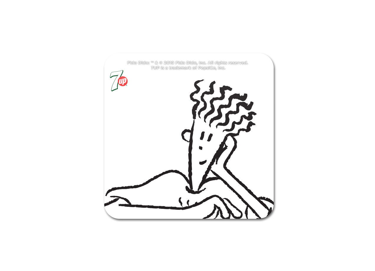 

Redwolf - Basic - Fido Dido Official Coaster