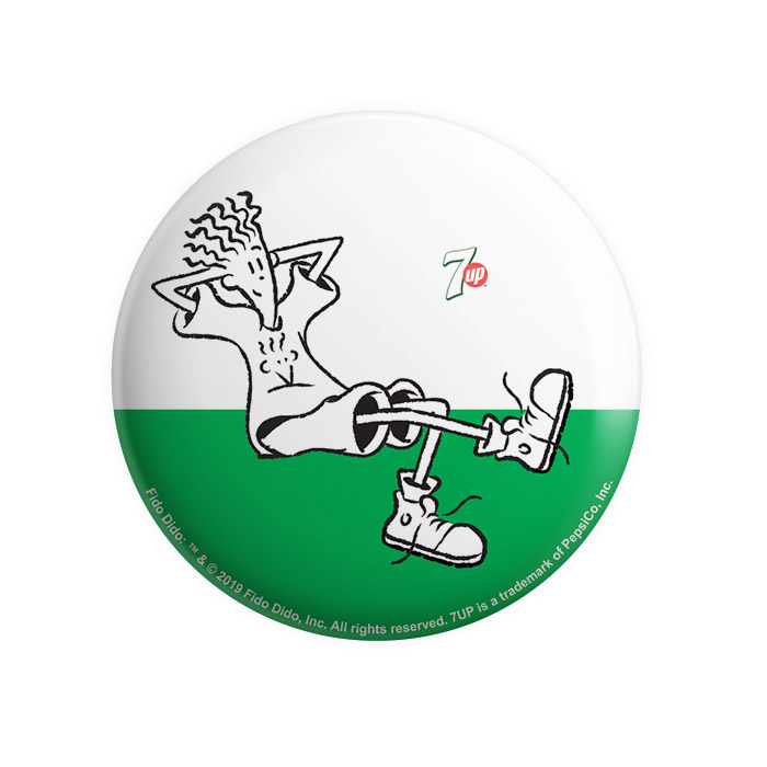 

Redwolf - Chillax - Fido Dido Official Badge, Multi-coloured