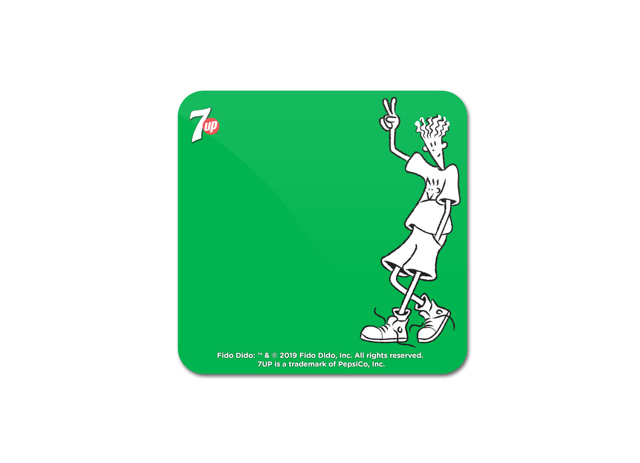 

Redwolf - Peace Out - Fido Dido Official Coaster