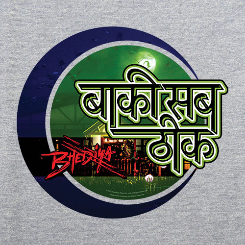 Baaki Sab Theek Hoodie | Bhediya Official Merchandise | Redwolf