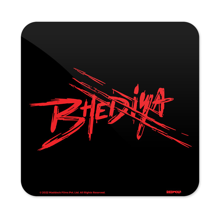 

Redwolf - Bhediya Logo - Coaster