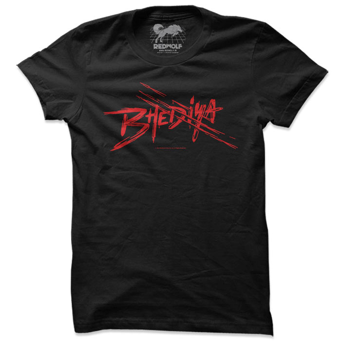 

Redwolf - Bhediya Logo - T-shirt, Black