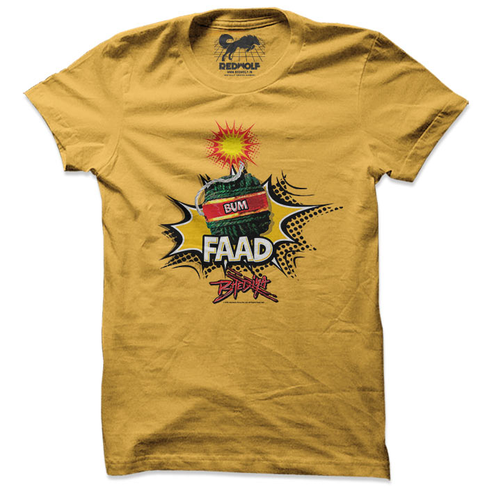 

Redwolf - Bum Faad - T-shirt, Yellow