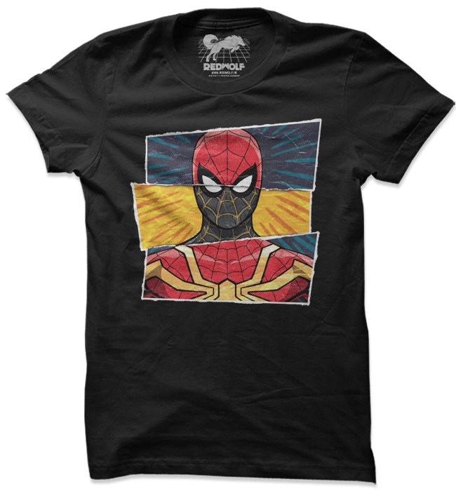 

Redwolf - Faces Of Spider-Man - Marvel Official T-shirt, Black