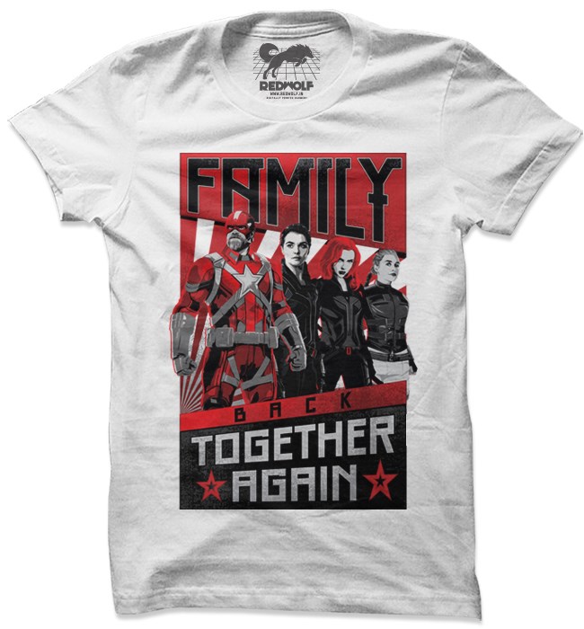 

Redwolf - Family Back Together Again - Marvel Official T-shirt, White