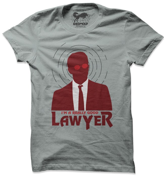 

Redwolf - I'm A Really Good Lawyer - Marvel Official T-shirt, Cement