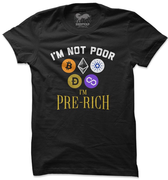 

Redwolf - I' Not Poor, I' Pre-Rich, Black