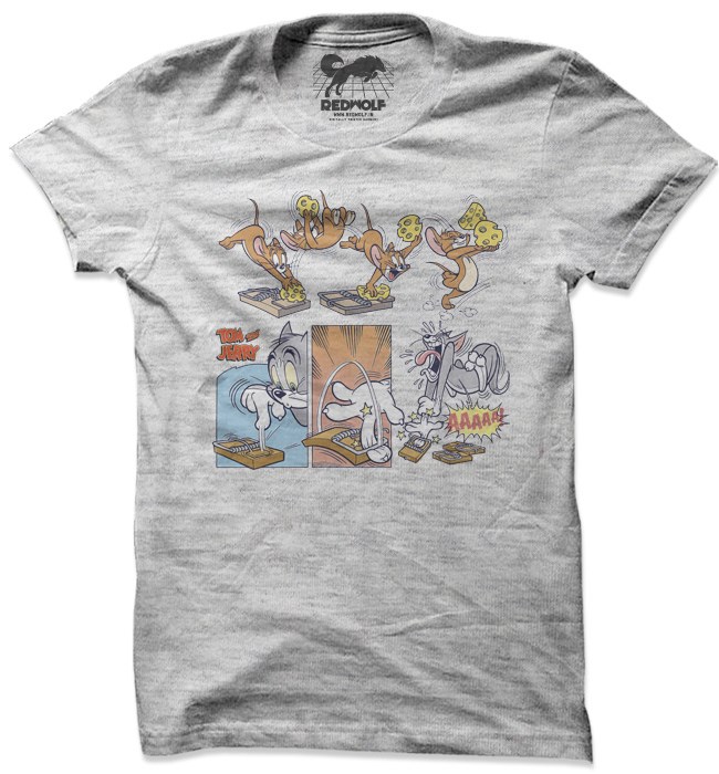 Mouse Trap T-shirt | Tom & Jerry Official Merchandise | Redwolf