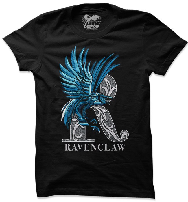 

Redwolf - Ravenclaw Charm - Harry Potter Official T-shirt, Black