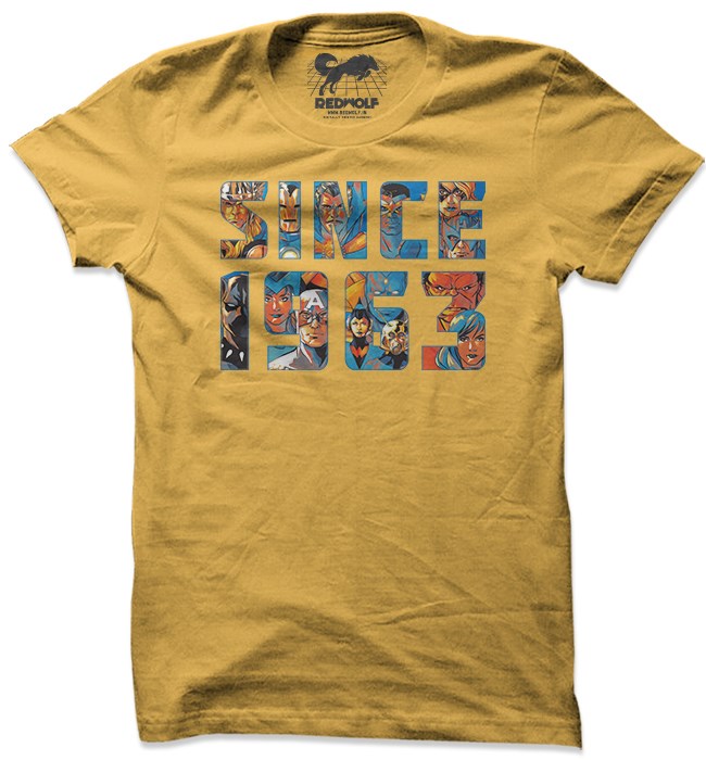 

Redwolf - Since 1963 - Marvel Official T-shirt, Yellow