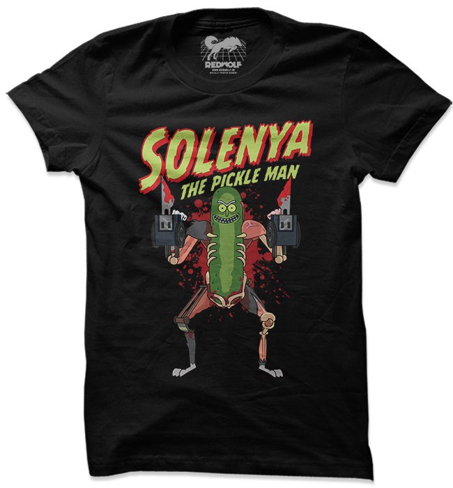 

Redwolf - Solenya - Rick And Morty Official T-shirt, Black