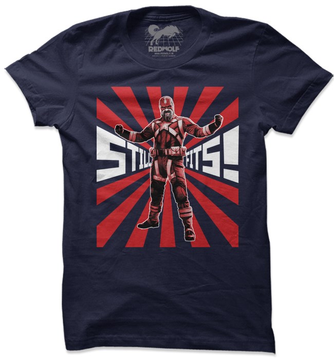 

Redwolf - Still Fits - Marvel Official T-shirt, Navy blue