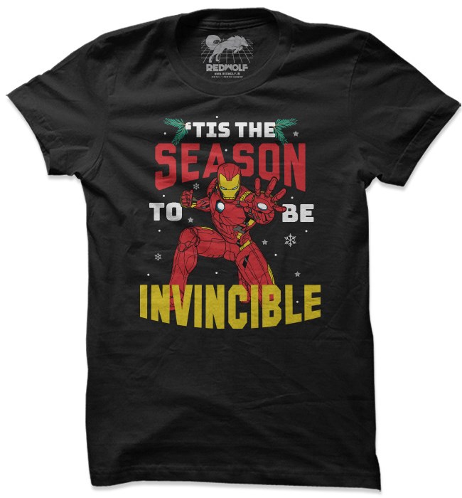 

Redwolf - Season To Be Invincible - Marvel Official T-shirt, Black