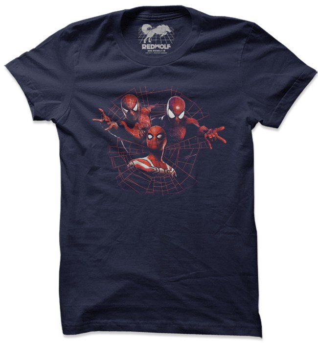 

Redwolf - Webslingers - Marvel Official T-shirt, Navy blue