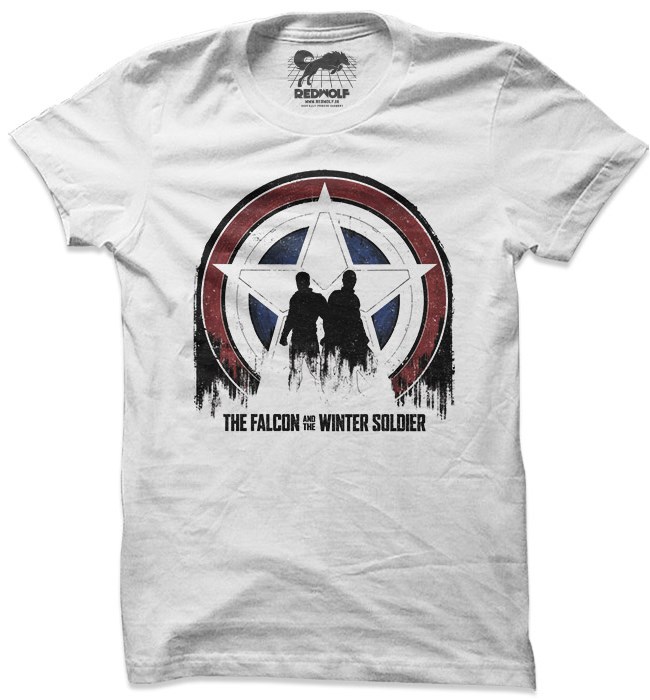 

Redwolf - Worthy Of The Shield - Marvel Official T-shirt, White