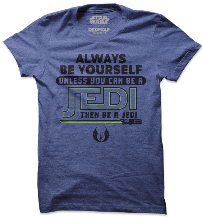 

Redwolf - Be A Jedi - Star Wars Official T-shirt