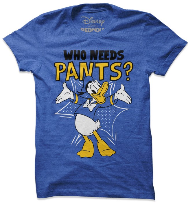 

Redwolf - Who Needs Pants - Disney Official T-shirt