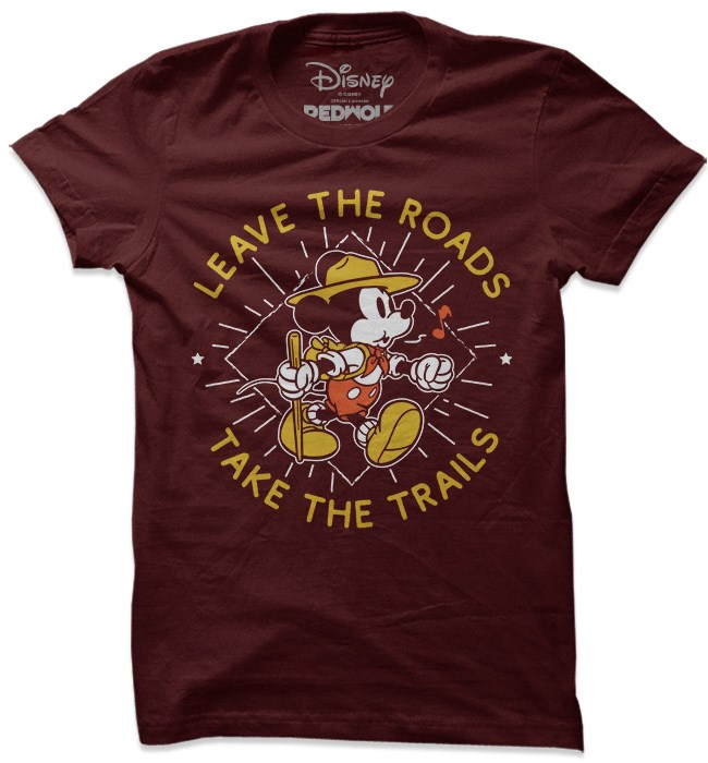 

Redwolf - Take The Trails - Disney Official T-shirt