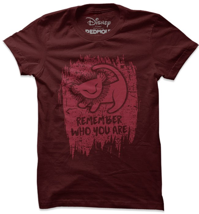 

Redwolf - Remember Who You Are - Disney Official T-shirt