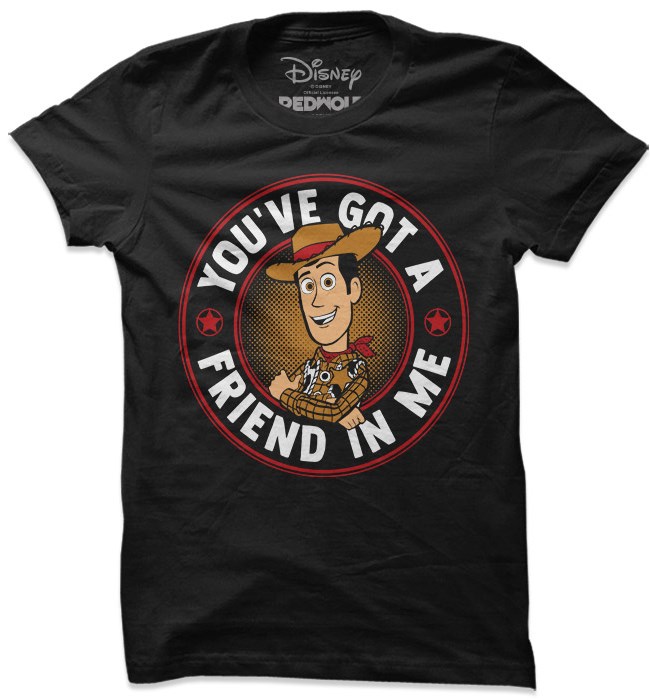 

Redwolf - You've Got A Friend In Me - Disney Official T-shirt