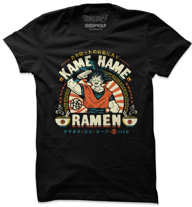 

Redwolf - Goku: Kame Hame Ramen - Dragon Ball Z Official T-shirt